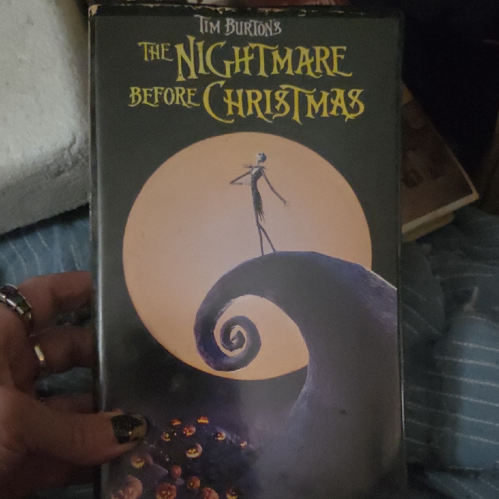 Tim Burtons Nightmare Before Christmas Vhs